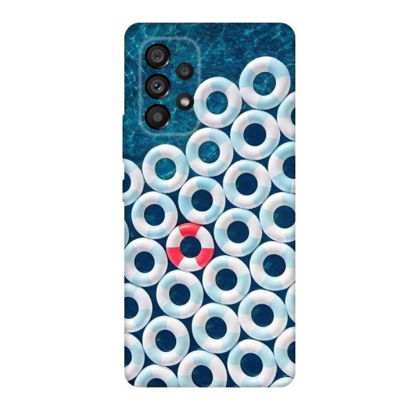 Light Blue Allure Original Polycarbonate Back Case for Galaxy A53 5G
