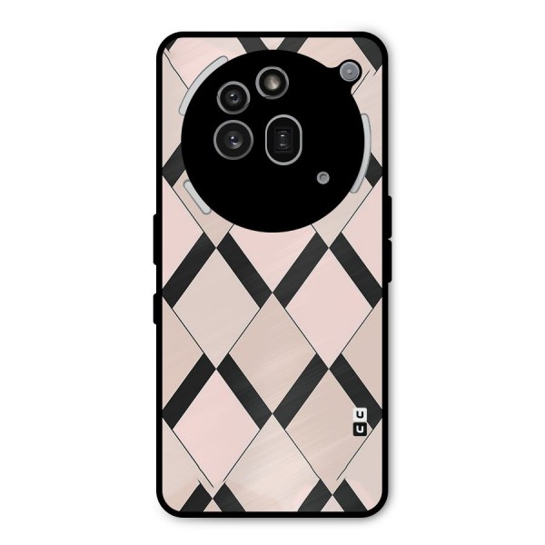 Light Pink Metal Back Case for Nothing Phone 3a Pro