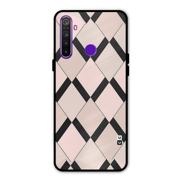 Light Pink Metal Back Case for Realme Narzo 10