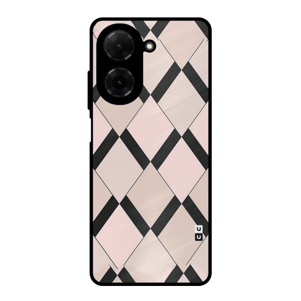 Light Pink Metal Back Case for Redmi A5 4G