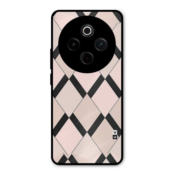 Light Pink Metal Back Case for Vivo T4