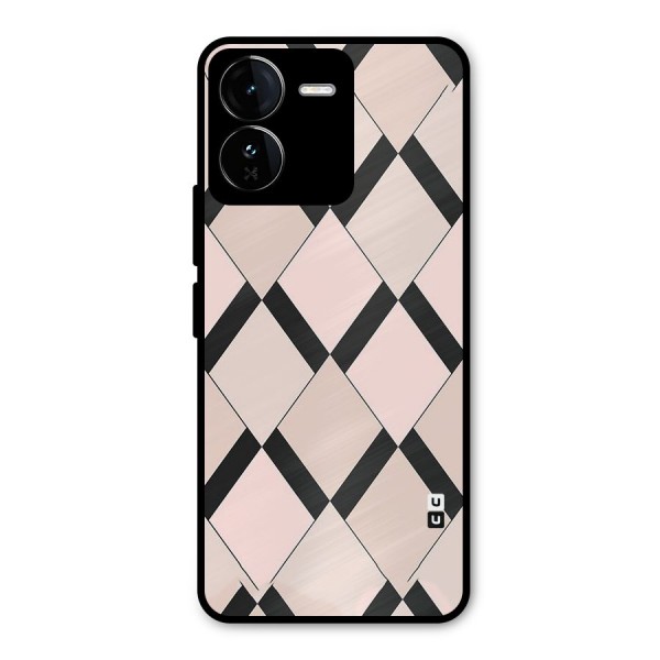 Light Pink Metal Back Case for iQOO Z9