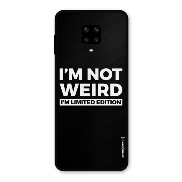 Limited Edition Metal Back Case for Redmi Note 9 Pro Max