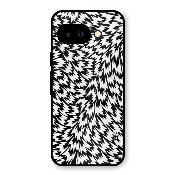 Lion Abstract Art Pattern Metal Back Case for Google Pixel 9a