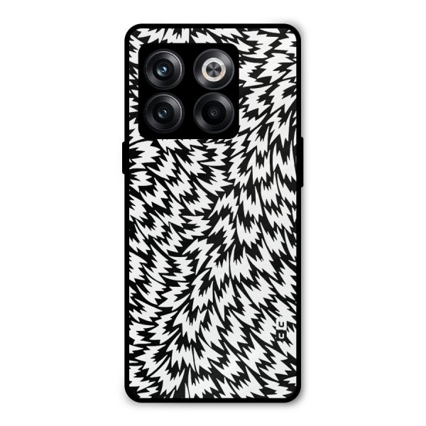 Lion Abstract Art Pattern Metal Back Case for OnePlus 10T
