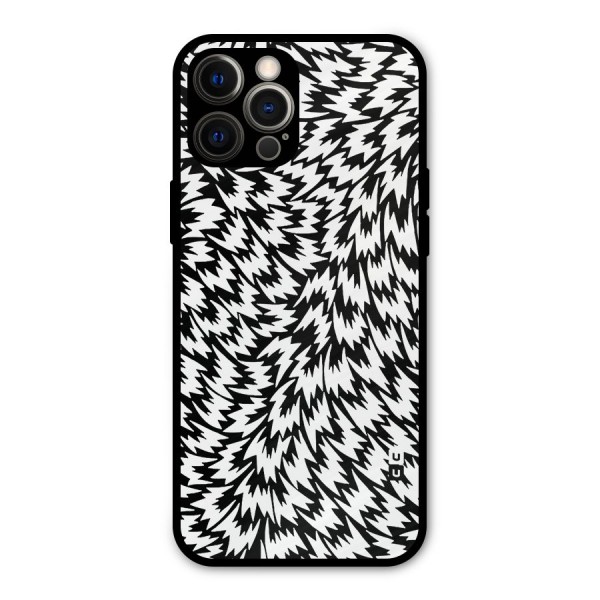 Lion Abstract Art Pattern Metal Back Case for iPhone 12 Pro Max