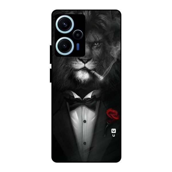 Lion Class Metal Back Case for Poco F5