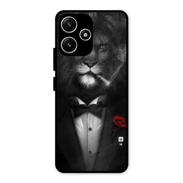 Lion Class Metal Back Case for Redmi 12 5G