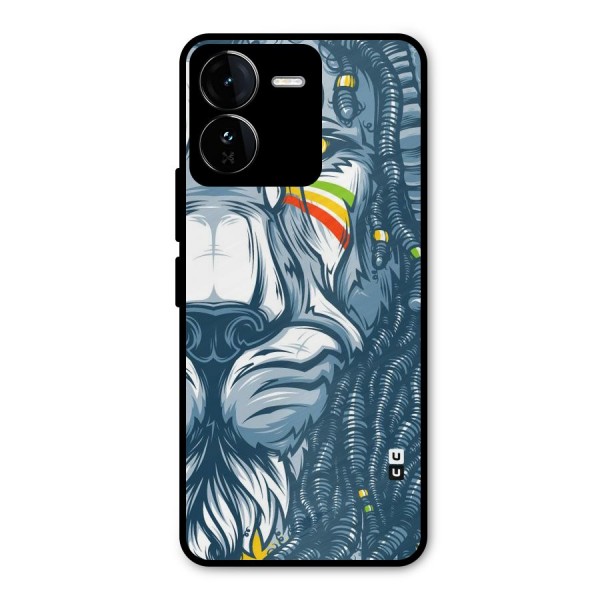Lionic Face Metal Back Case for iQOO Z9