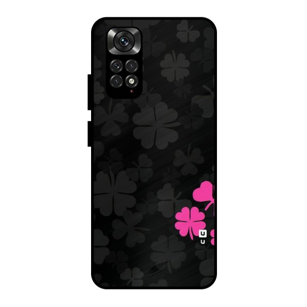 Little Pink Flower Metal Back Case for Redmi Note 11 Pro Plus 5G