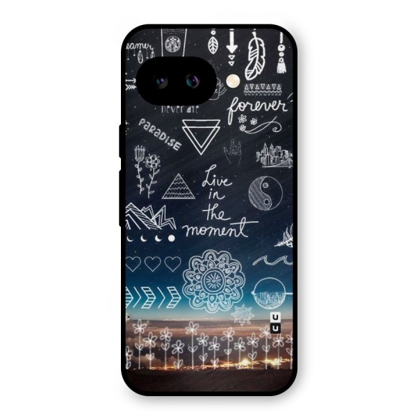 Live In The Moment Metal Back Case for Google Pixel 9a