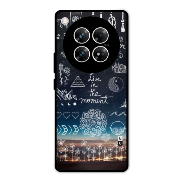 Live In The Moment Metal Back Case for Infinix Zero 40 5G