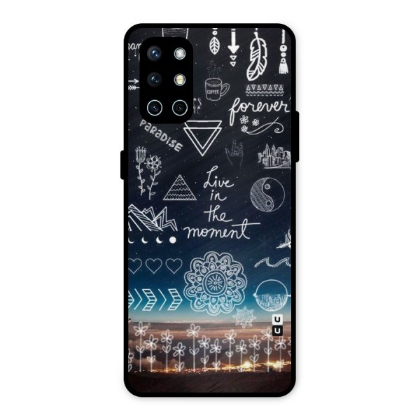 Live In The Moment Metal Back Case for OnePlus 9R