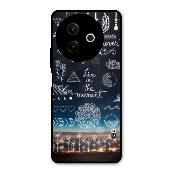 Live In The Moment Metal Back Case for Vivo Y39