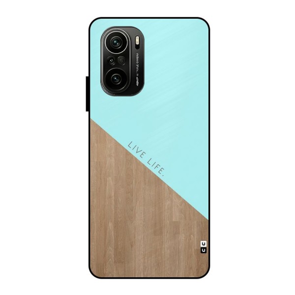 Live Life Metal Back Case for Mi 11X Pro