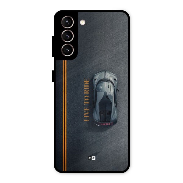 Live To Ride Metal Back Case for Galaxy S21 5G