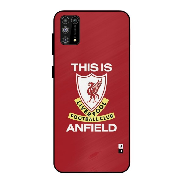 LiverPool Anfield Metal Back Case for Galaxy M31