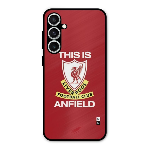 LiverPool Anfield Metal Back Case for Galaxy S23 FE