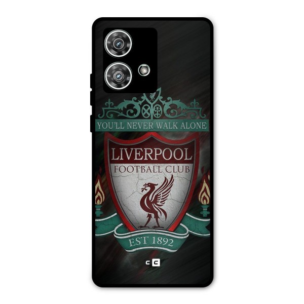 LiverPool FootBall Club Metal Back Case for Motorola Edge 40 Neo