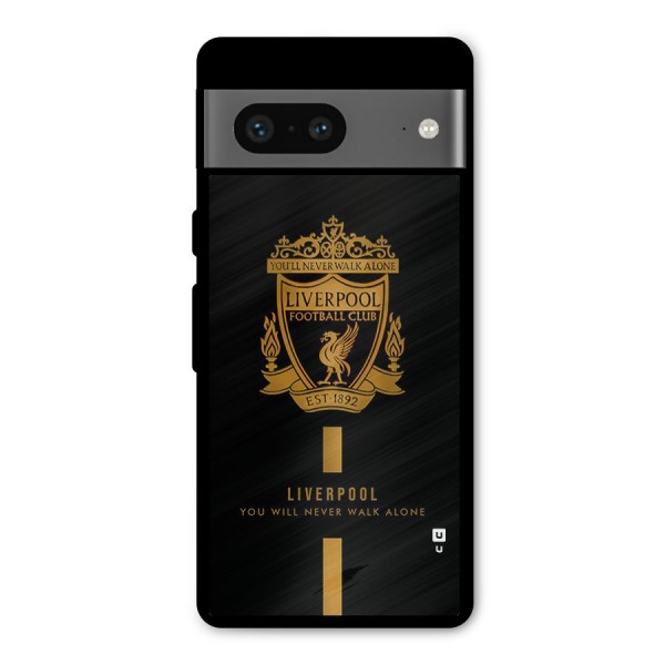 LiverPool Never Walk Alone Metal Back Case for Google Pixel 7