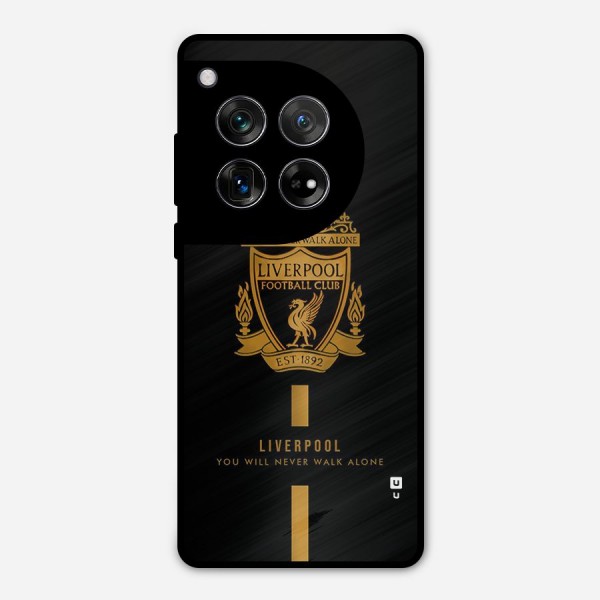 LiverPool Never Walk Alone Metal Back Case for OnePlus 12