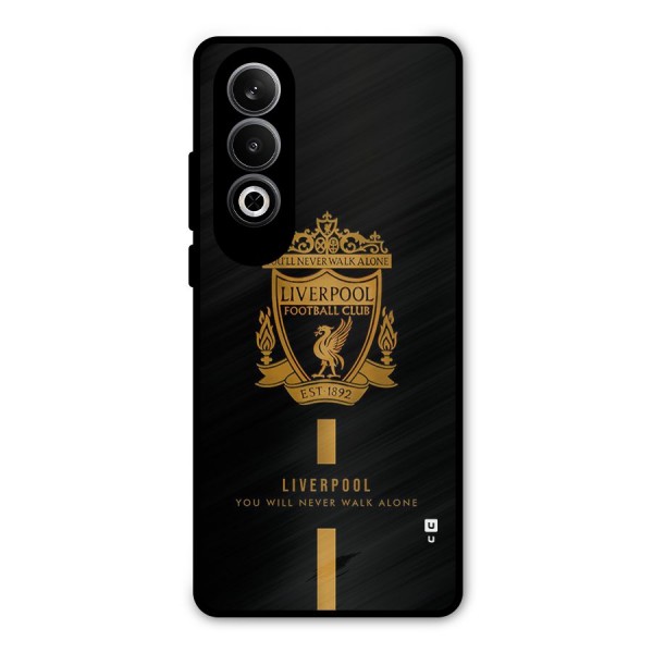 LiverPool Never Walk Alone Metal Back Case for OnePlus Nord CE4