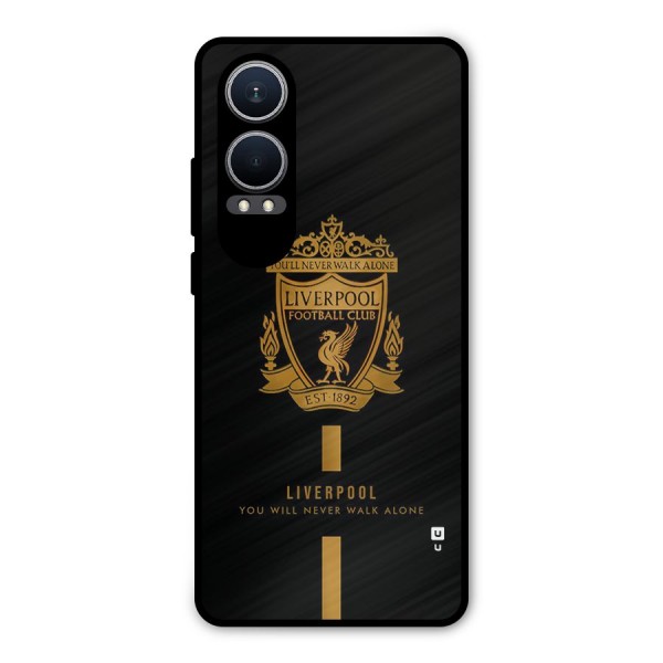 LiverPool Never Walk Alone Metal Back Case for OnePlus Nord CE4 Lite