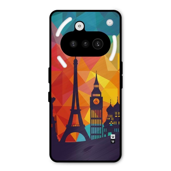 London Art Metal Back Case for Nothing Phone 3a