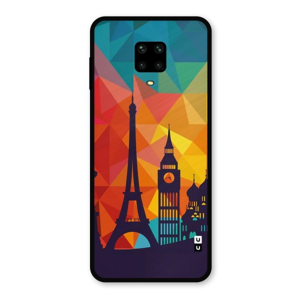 London Art Metal Back Case for Redmi Note 9 Pro Max