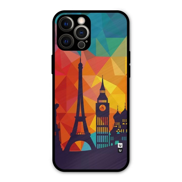 London Art Metal Back Case for iPhone 12 Pro Max
