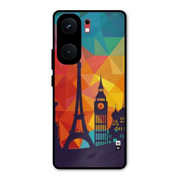 London Art Metal Back Case for iQOO Neo 9 Pro