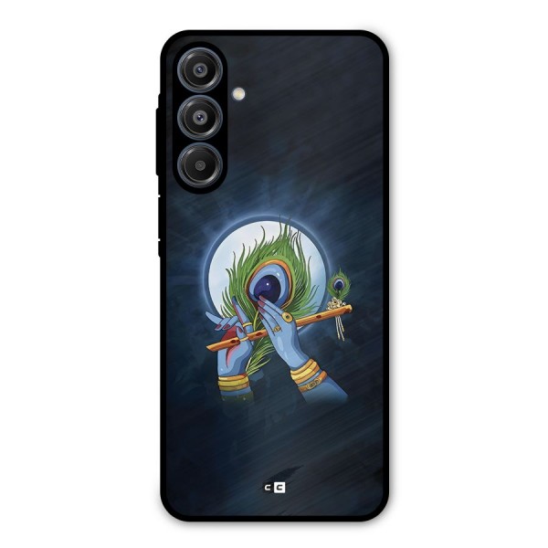 Lord Krishna Flute Metal Back Case for Galaxy A16 5G