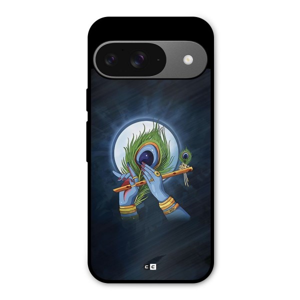 Lord Krishna Flute Metal Back Case for Google Pixel 9
