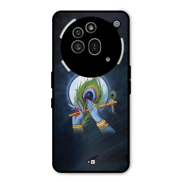 Lord Krishna Flute Metal Back Case for Nothing Phone 3a Pro