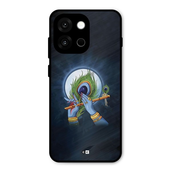 Lord Krishna Flute Metal Back Case for OnePlus 13s