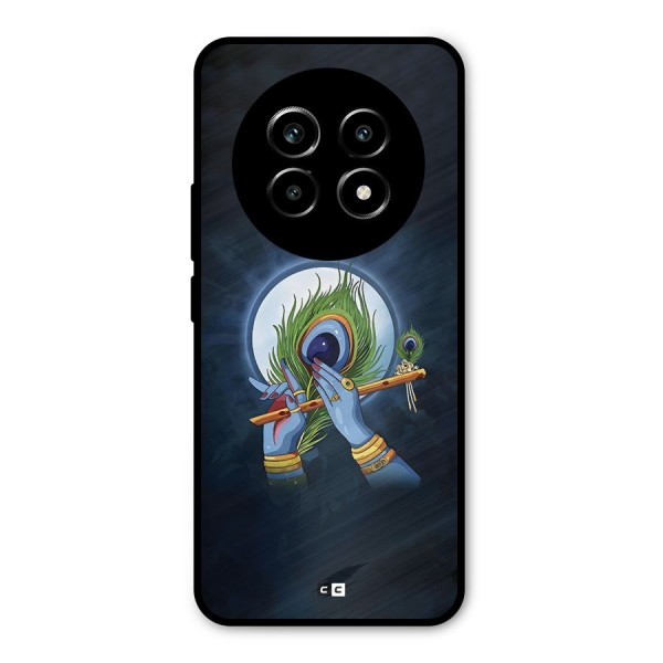 Lord Krishna Flute Metal Back Case for Realme 13 Pro
