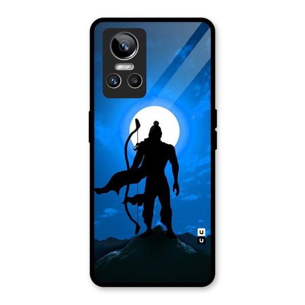 Lord Ram Illustration Glass Back Case for Realme GT Neo 3