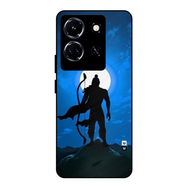 Lord Ram Illustration Metal Back Case for Infinix Note 30 5G