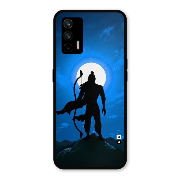Lord Ram Illustration Metal Back Case for Realme X7 Max
