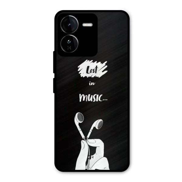 Lost In Music Metal Back Case for iQOO Z9