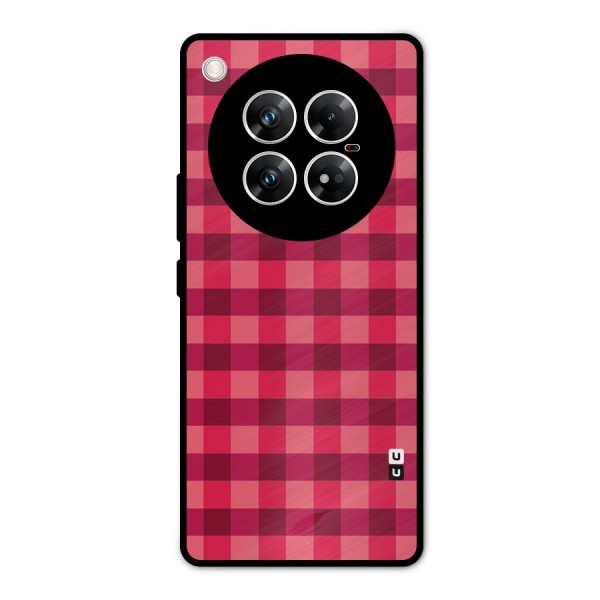Love Checks Metal Back Case for Infinix Zero 40 5G