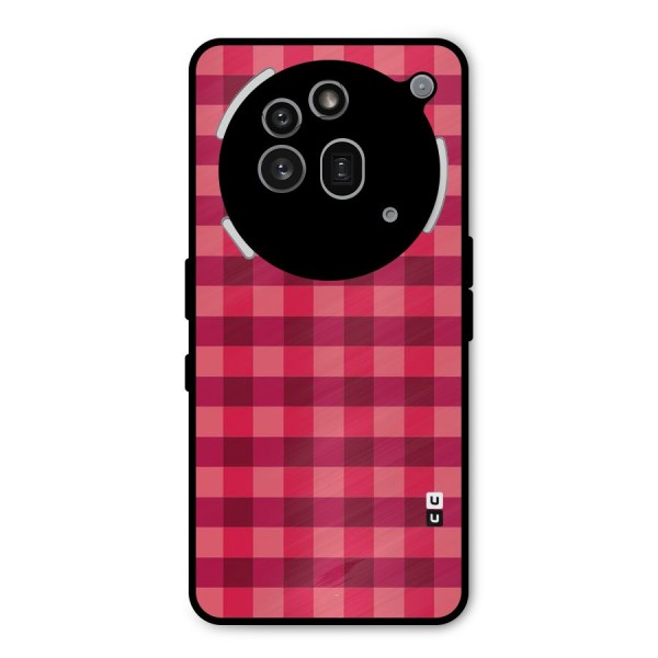 Love Checks Metal Back Case for Nothing Phone 3a Pro
