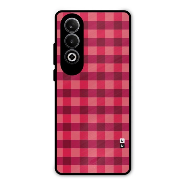 Love Checks Metal Back Case for OnePlus Nord CE4