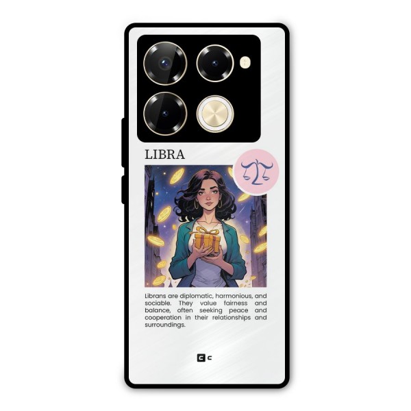 Love Libra Metal Back Case for Infinix Note 40 Pro
