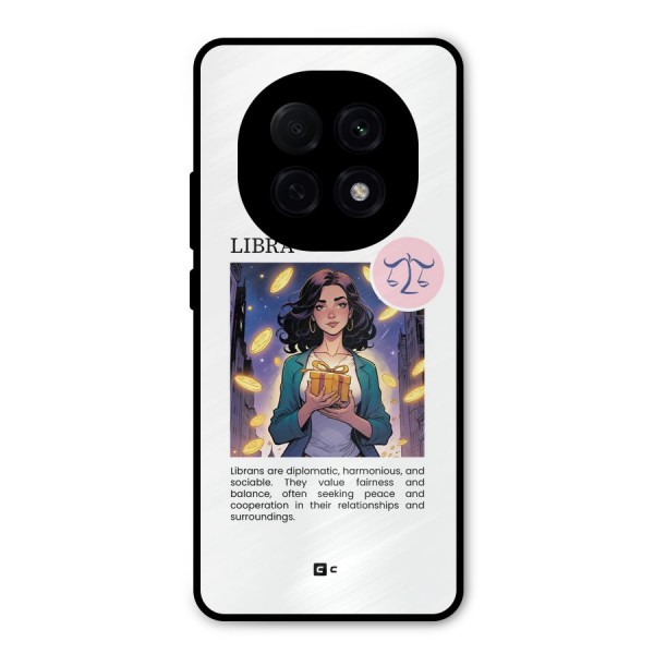 Love Libra Metal Back Case for Oppo F29 Pro