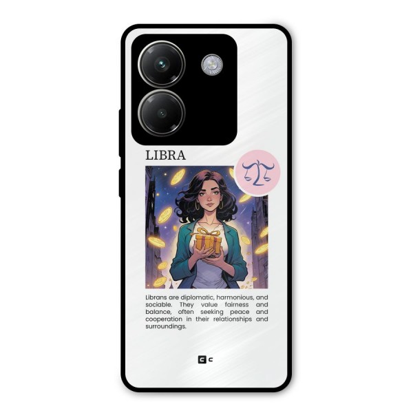 Love Libra Metal Back Case for Poco M7 Pro 5G