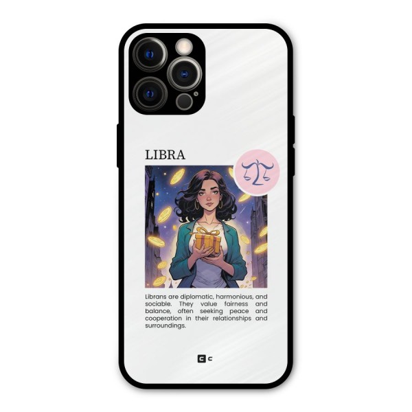 Love Libra Metal Back Case for iPhone 12 Pro Max