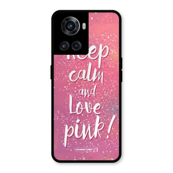 Love Pink Metal Back Case for OnePlus 10R