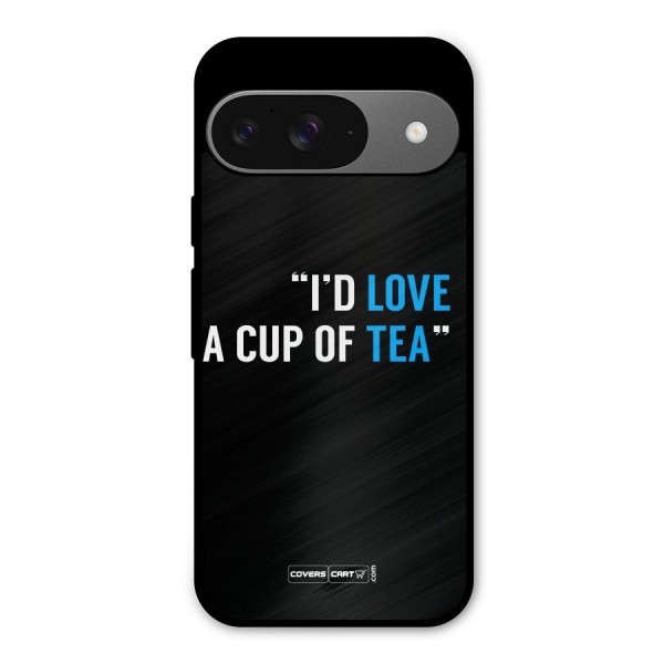 Love Tea Metal Back Case for Google Pixel 9