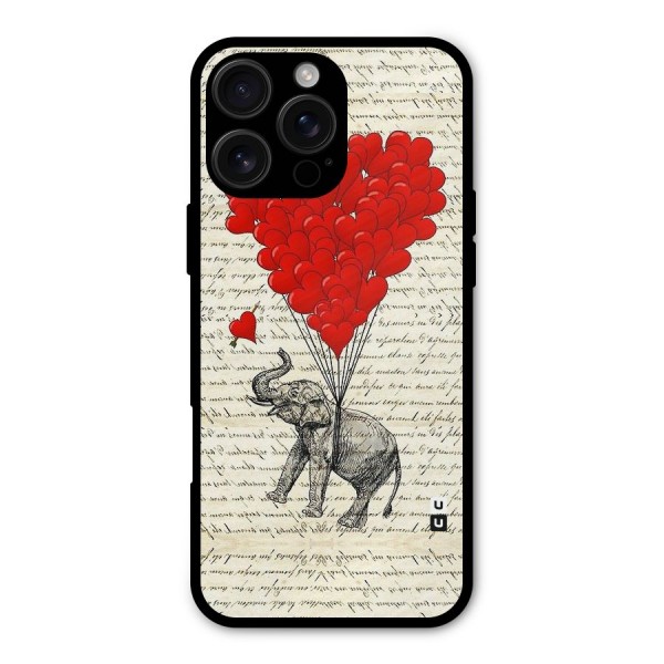 Love Weight Metal Back Case for iPhone 16 Pro Max